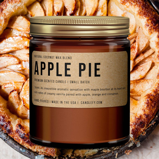 Candlefy: Apple Pie Candle (Maple Bourbon and Vanilla)