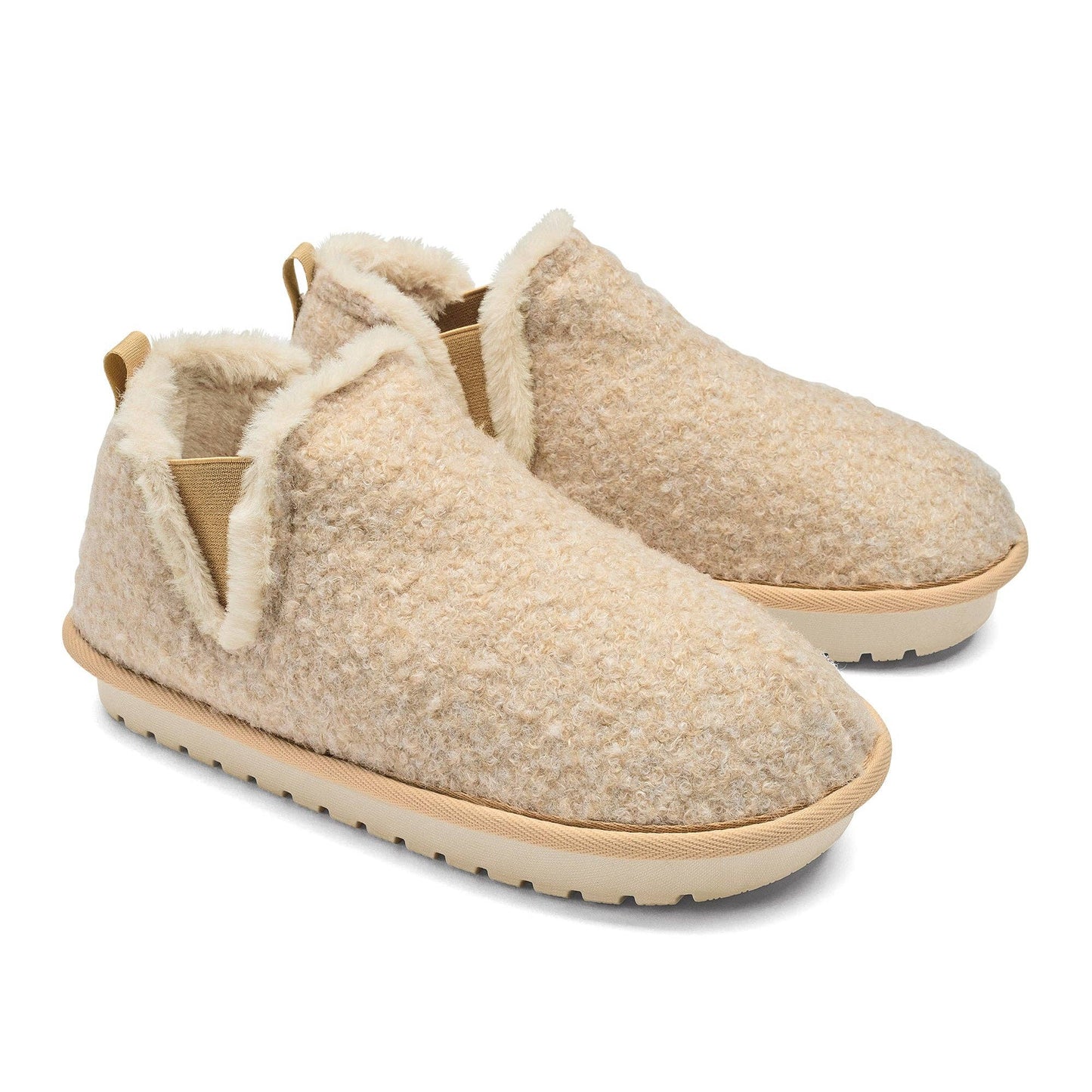 Women's Cabrillo Bootie™ - Cream Warm and Fuzzy Slipper