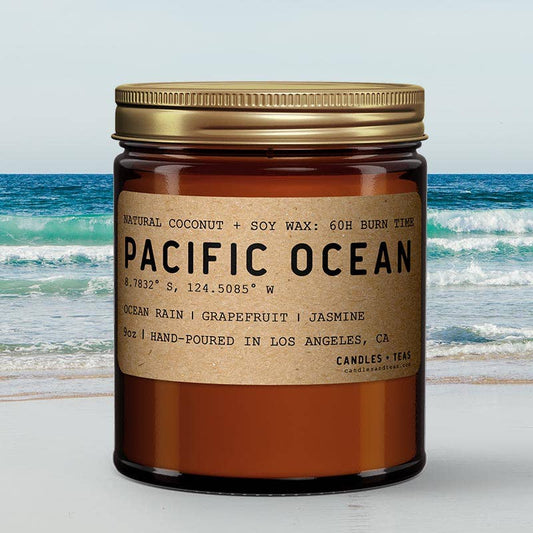 Candlefy: Pacific Ocean Candle (Grapefruit and Jasmine)