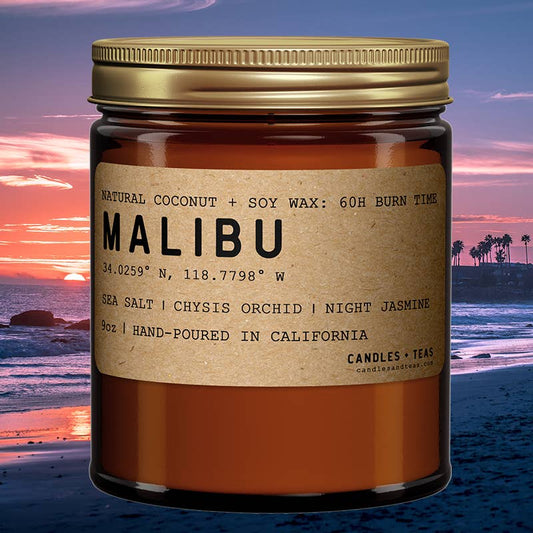 Candlefy: Malibu Candle (Orchid and Jasmine)