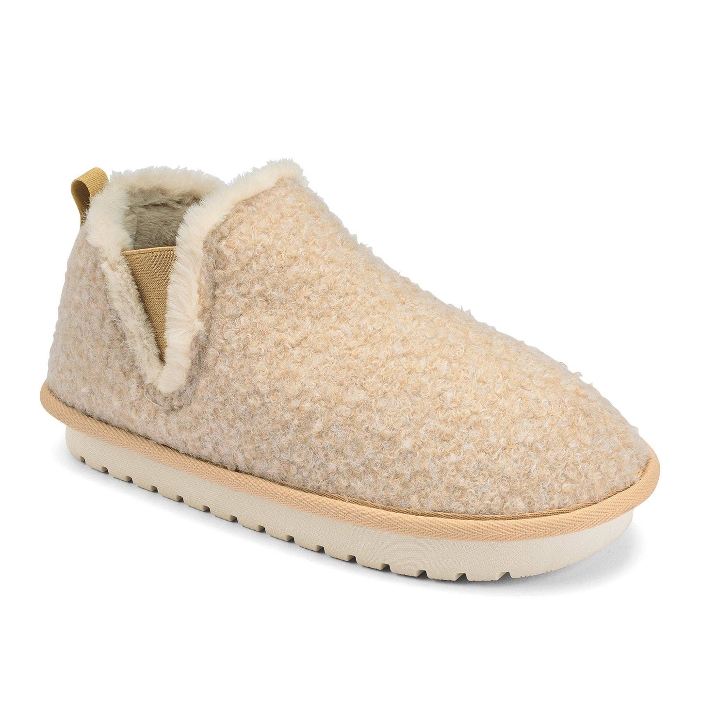 Women's Cabrillo Bootie™ - Cream Warm and Fuzzy Slipper